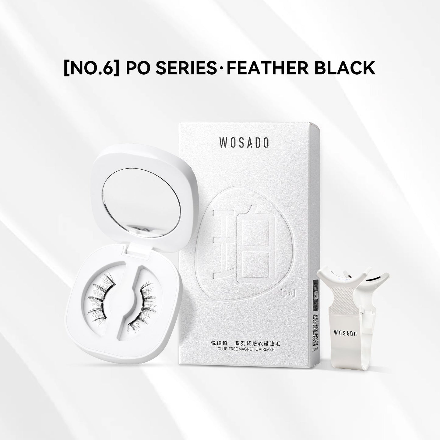 【WOSADO】 Feather Black NO.6
